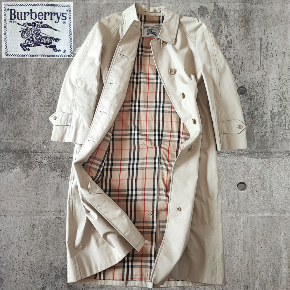 BURBERRY - バーバリーズ 90s オールド ステンカラーコート 90 BURBERRY - バーバリーズ 90s オールド ステンカラーコート 90