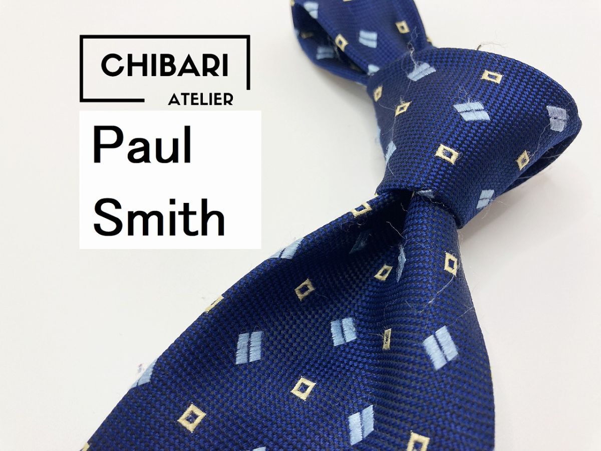 超 PaulSmith ポールスミス ドット柄 ネクタイ 3本以上 ネイビー 超 PaulSmith ポールスミス ドット柄 ネクタイ 3本以上 ネイビー