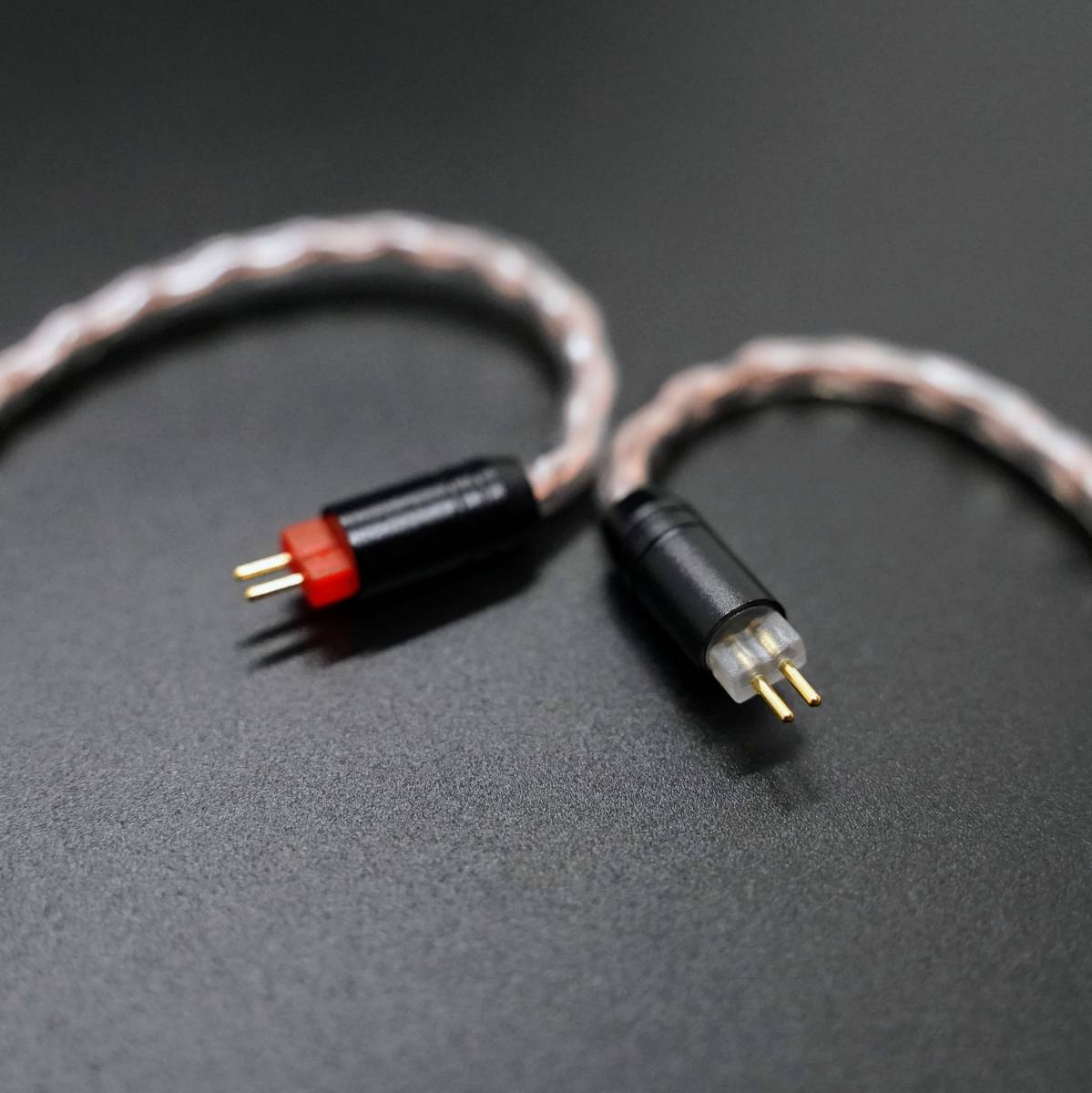 大きな取引 DIYキンバーケーブル最高リケーブル C IEM 2pin/4 4mm L字 Cable Shield