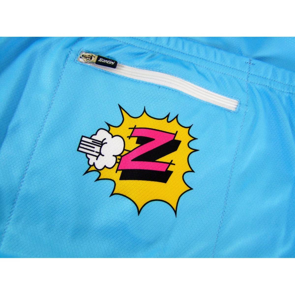 Santini Z VETEMENTS Retro Full Zip Short Sleeve Jersey M ゼット ヴェトモン レトロ フルジップ 半袖 ジャージの画像6