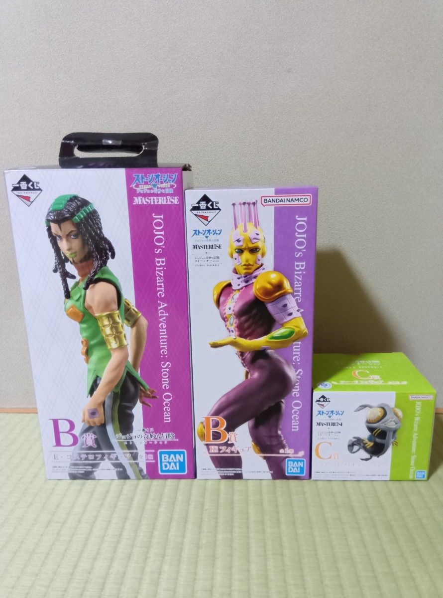 ジョジョの奇妙な冒険 一番くじ エルメス キッス フィギュア