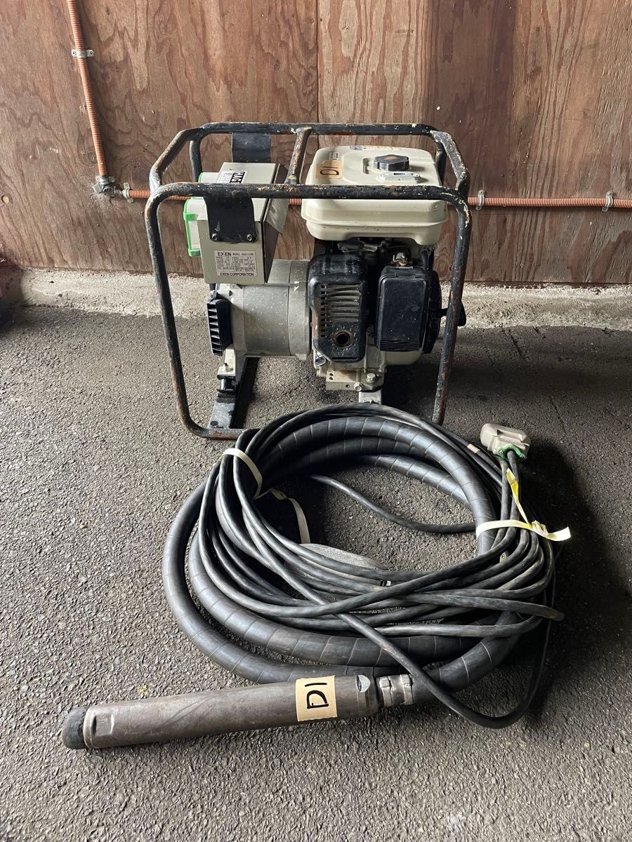 中古 エクセン高周波発電機 HAG136MF 建設機械 コンクリート打設 中古 エクセン高周波発電機 HAG136MF 建設機械 コンクリート打設