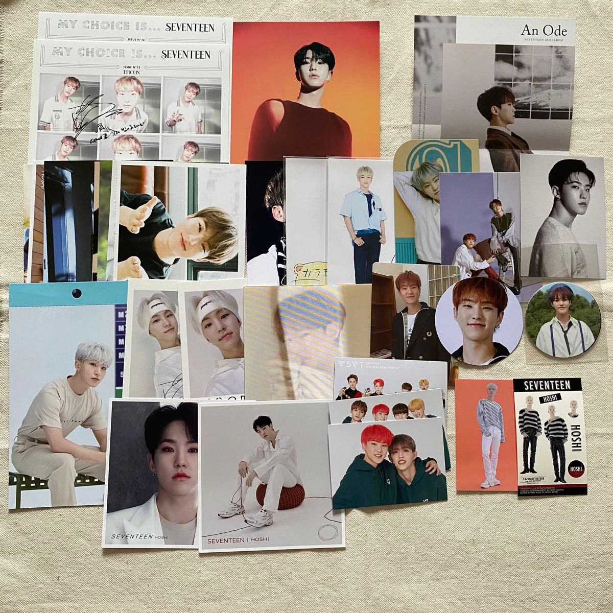 SEVENTEEN セブチ ホシ グッズ セット SEVENTEEN セブチ ホシ グッズセット|Yahoo!フリマ(旧PayPay