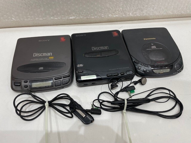 ポータブルCDプレーヤー sony Diskman Panasonic MASH ソニー ポータブルCDプレーヤー sony Diskman Panasonic MASH ソニー