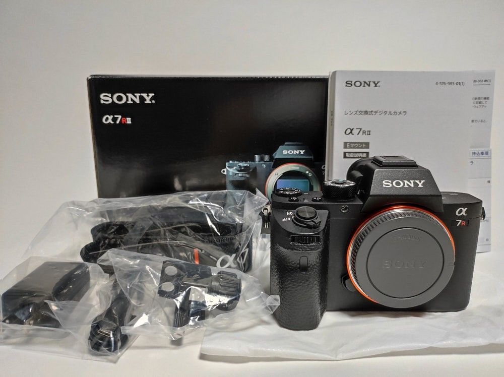 【美品】SONY α7RII ボディ シャッター数少 液晶美品 美品】SONY α7RII ボディ シャッター数少 液晶美品(美品 Sony
