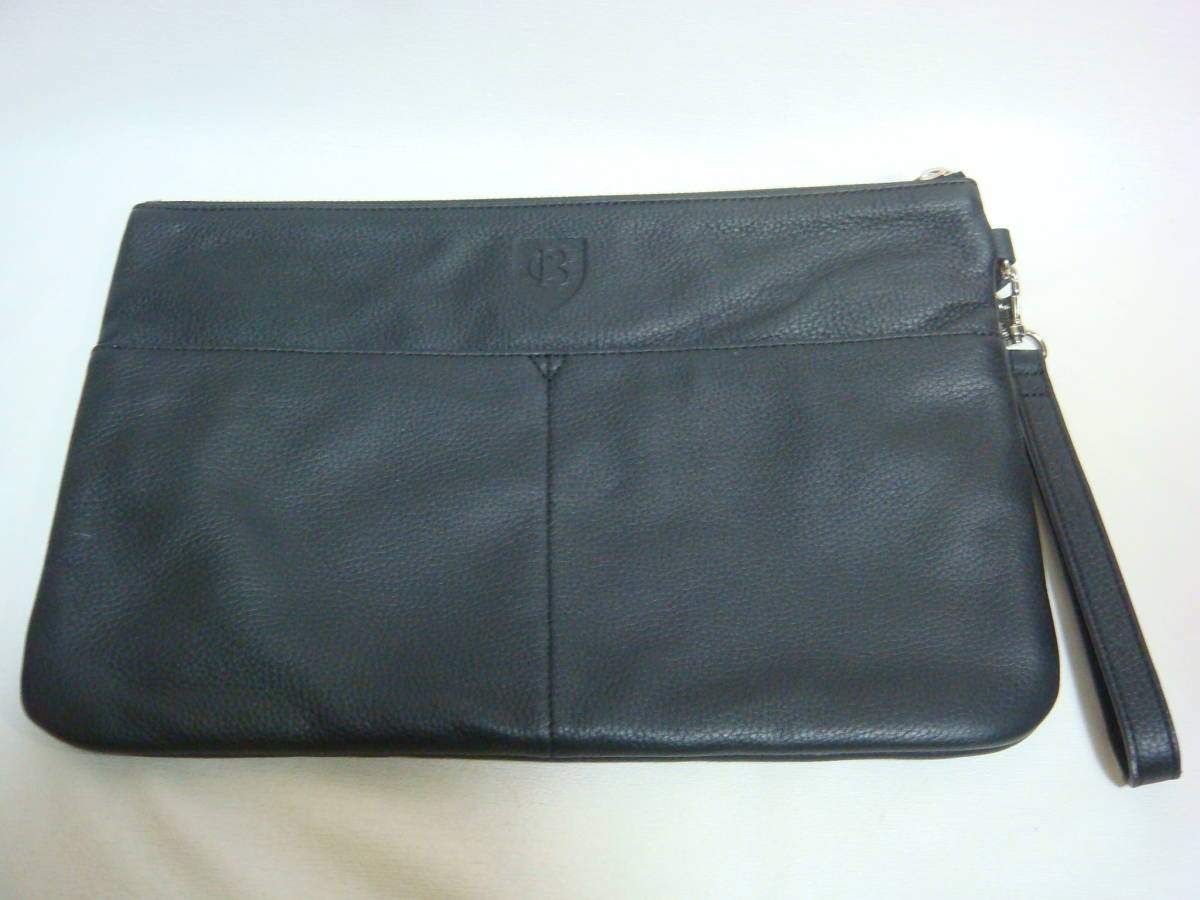  beautiful goods. person Black Label BLACK LABEL CRESTBRIDGE clutch bag hawk .