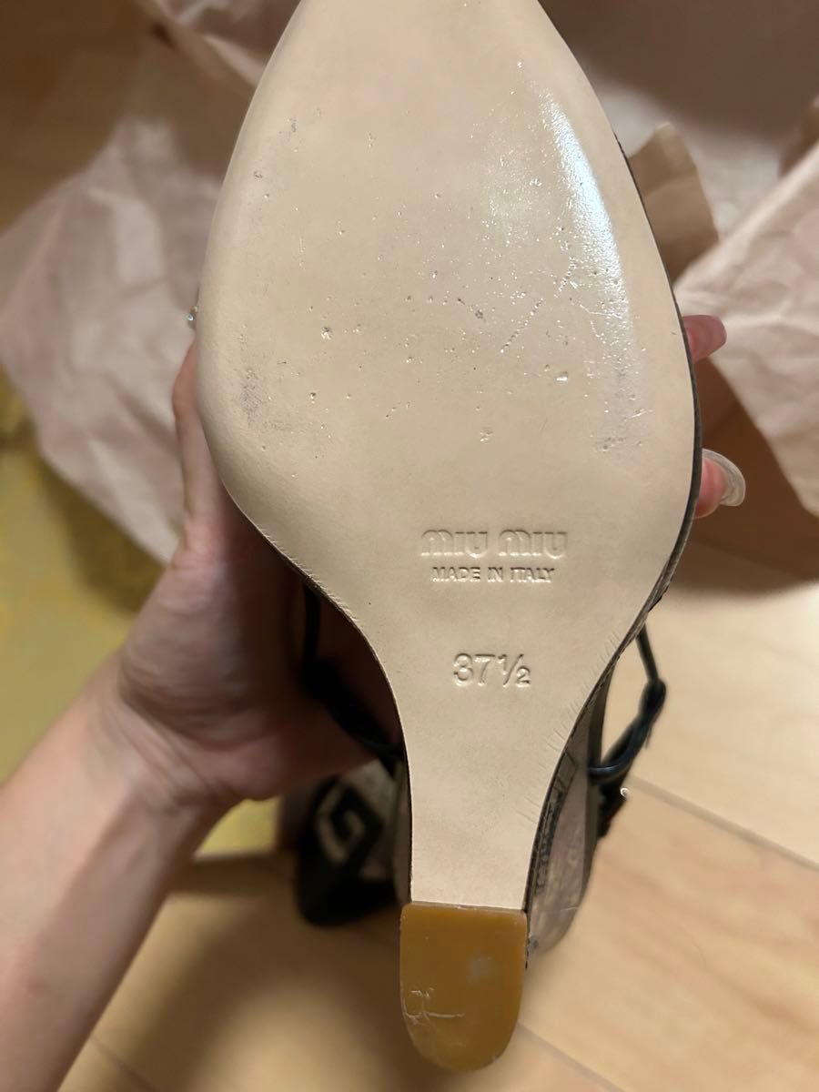 美品 miumiu サンダル パンプス|Yahoo!フリマ(旧PayPayフリマ) 美品 miumiu サンダル パンプス|Yahoo!フリマ(旧PayPayフリマ)