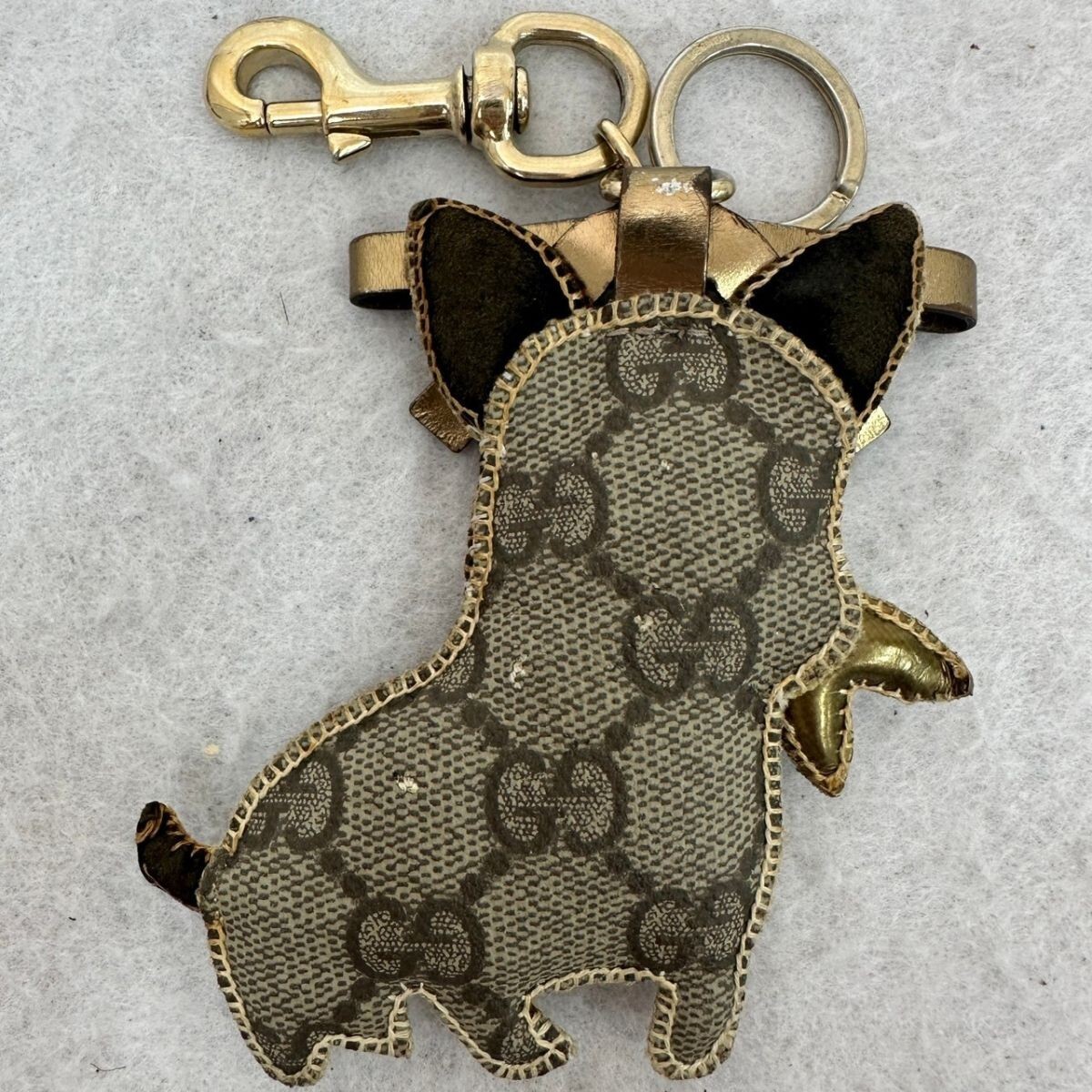 Y858-K44-5989 GUCCI グッチ フレンチブルドッグ GG柄 Y858-K44-5989 GUCCI グッチ フレンチブルドッグ GG柄