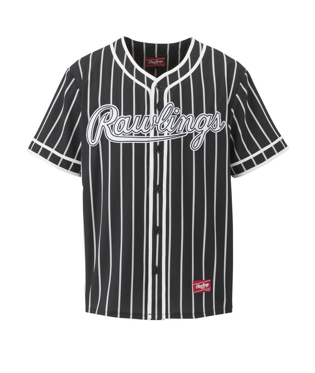 正規品 Sサイズ Rawlings ローリングス 野球 ユニフォーム型シャツ 黒x白 ベースボール 甲子園 高校野球 プロ野球 ユニフォームシャツ 売買されたオークション情報 Yahooの商品情報をアーカイブ公開 オークファン Aucfan Com