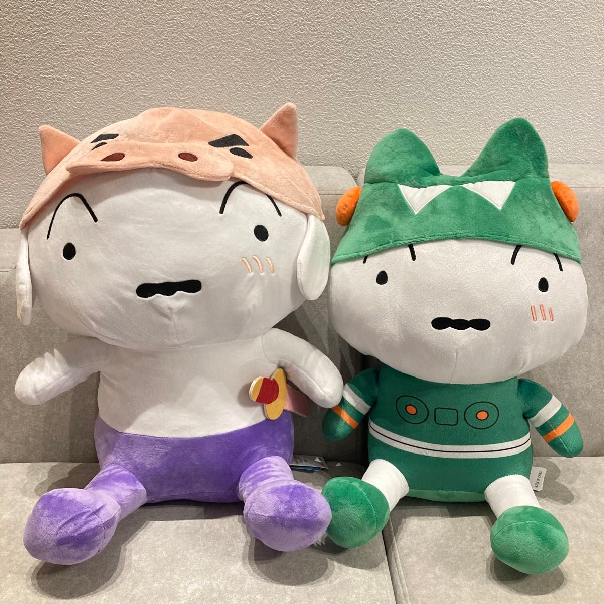 新品】クレヨンしんちゃん シロかぶりっこ BIGぬいぐるみ2