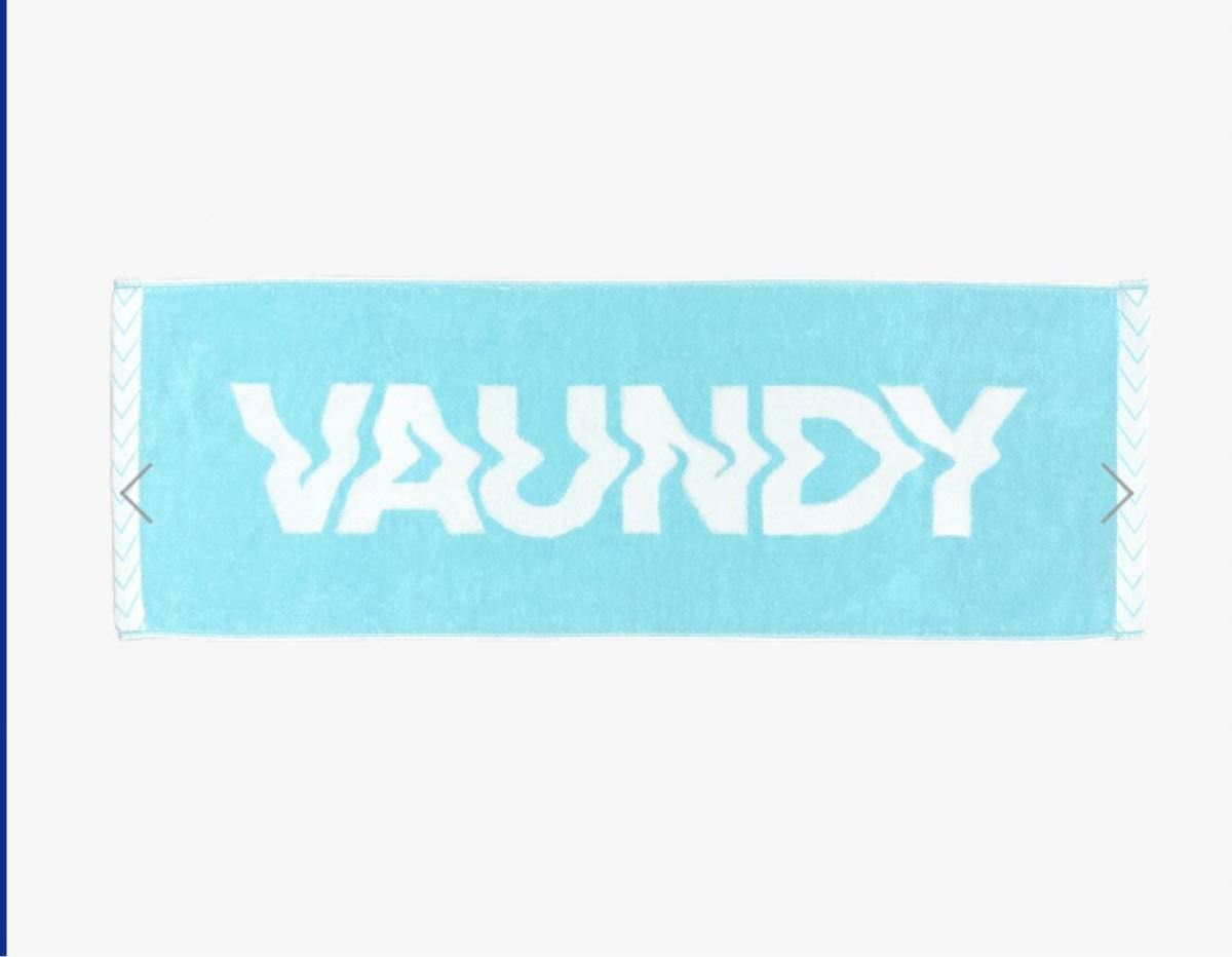 新品未開封 vaundy タオル ロゴジャガードタオル 水色 新品未開封 vaundy タオル ロゴジャガードタオル 水色