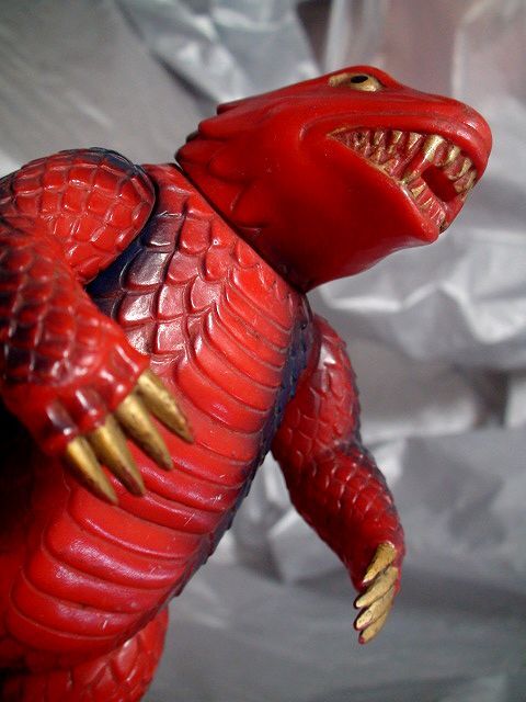 マグマ大使 ⑤ 当時物 オレンジ 怪獣 ソフビ 人形 モグネス 1980 マグマ大使 ⑤ 当時物 オレンジ 怪獣 ソフビ 人形 モグネス 1980