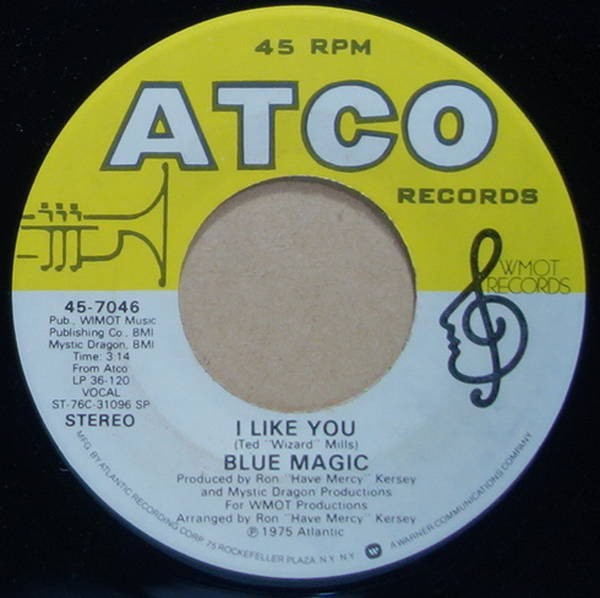 試聴可◆送料165円◆カンパニースリーヴ付き◆メロウ・ソウル◆Blue Magic - I Like You / Grateful◆45-7046◆7inch・7インチ_画像1