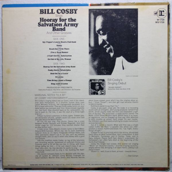 Bill Cosby - Hooray For The Salvation Army Band!◆ドラムブレイク「Get Out of My Life, Woman」◆Gang Starr、De La Soulネタ_画像2