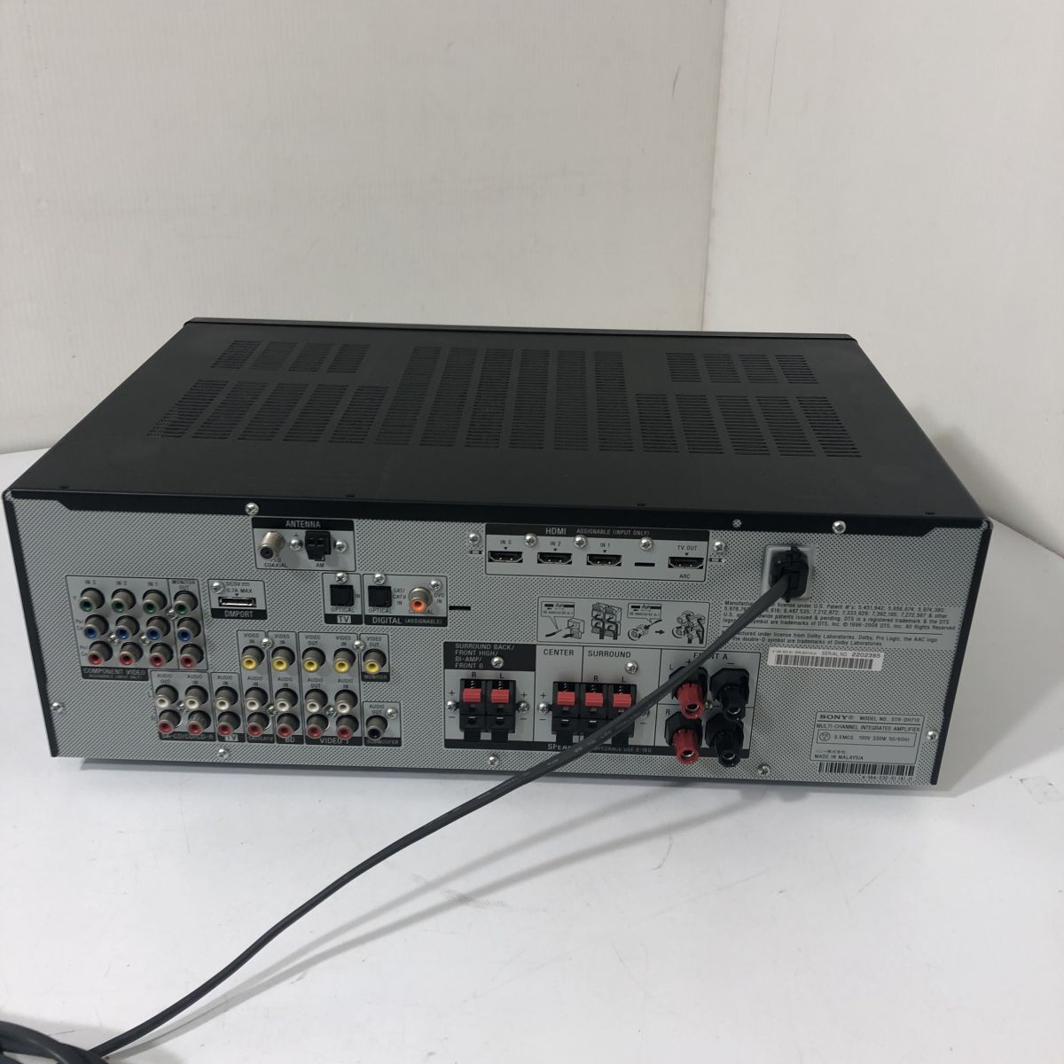  operation verification ending SONY Sony amplifier multi channel Integrate amplifier STR-DH710 remote control attaching AAL0807 large 5059/0926