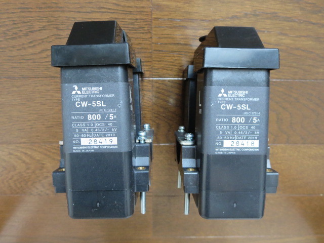 送料無料】三菱 CW-5SL 440V以下 低圧 変流器 CT 800/5A 送料無料】三菱 CW-5SL 440V以下 低圧 変流器 CT 800/5A