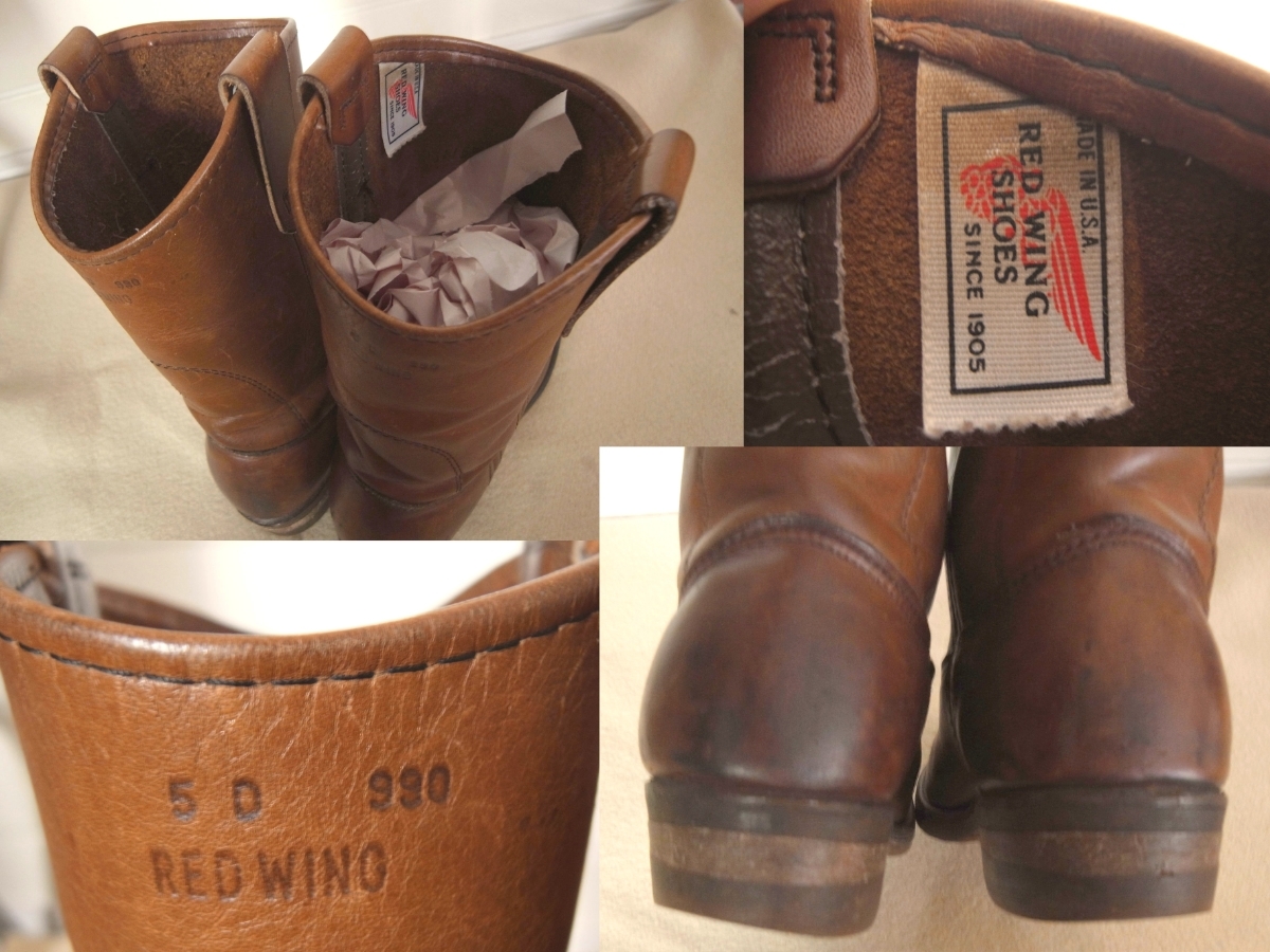 Yahoo!オークション - 80s 90s ビンテージ Red Wing 羽根タグ Yahoo!オークション - 80s 90s ビンテージ Red Wing 羽根タグ