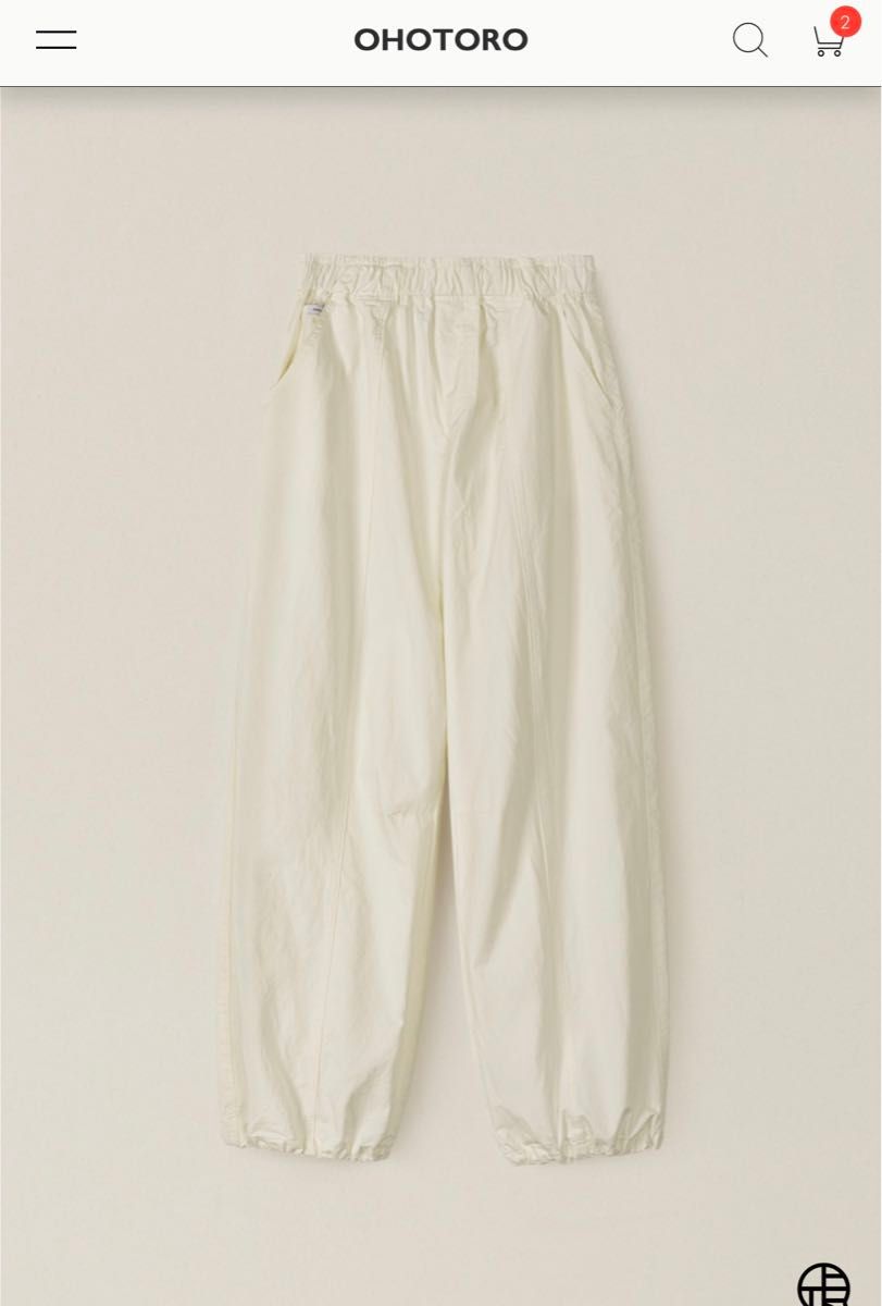 OHOTORO Slice Cargo Pants カーゴパンツ OHOTORO Slice Cargo Pants カーゴパンツ|Yahoo!フリマ(旧