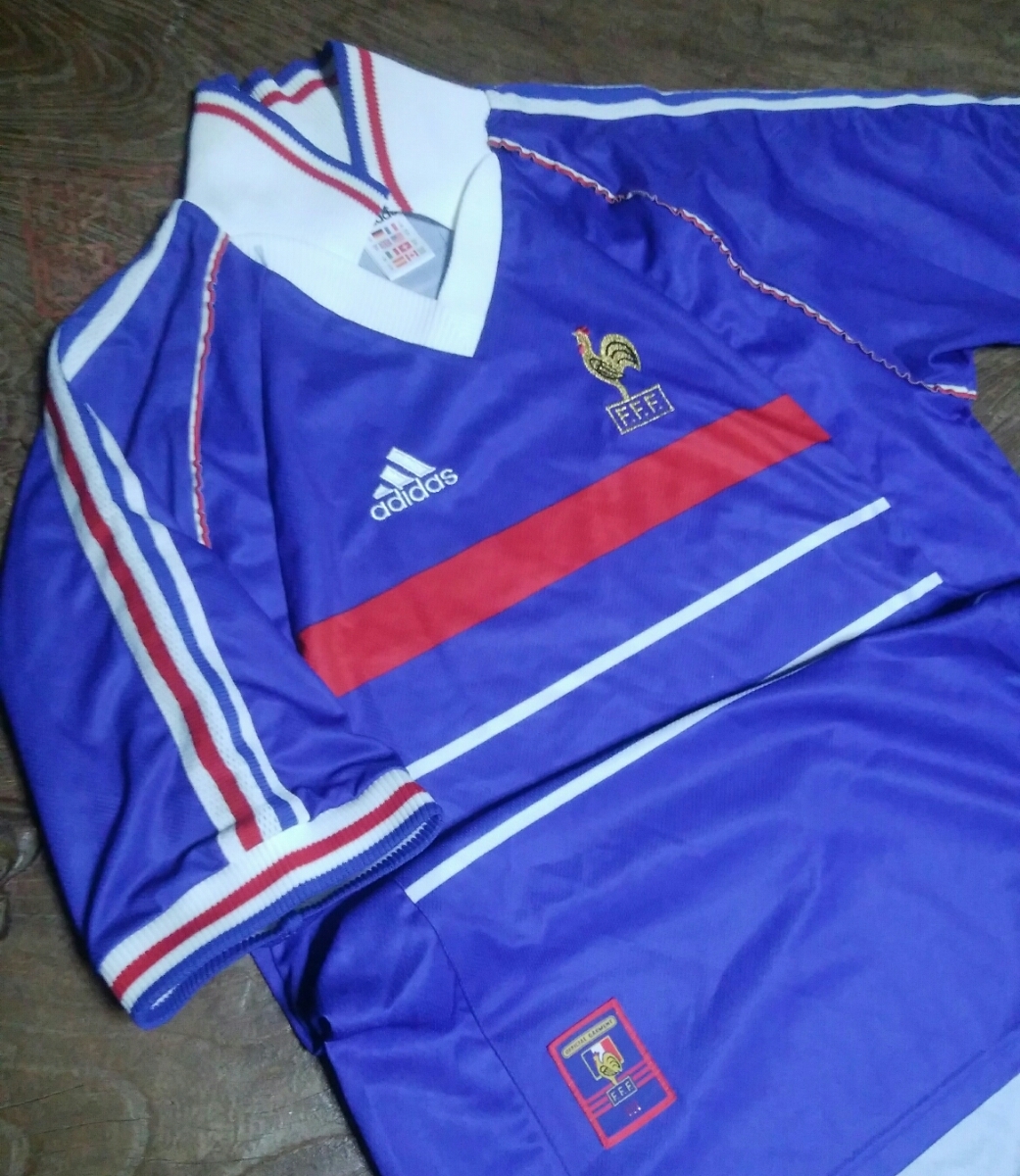 ヤフオク 1998年 フランス代表 星なし Adidas Uk製 ヤフオク 1998年 フランス代表 星なし Adidas Uk製