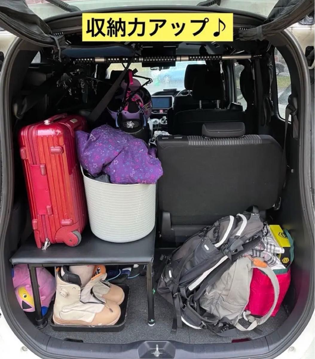 80/90系ノア ヴォクシー 10ミリクッション合皮 二段収納 車中泊 80/90系ノア ヴォクシー 10ミリクッション合皮 二段収納 車中泊