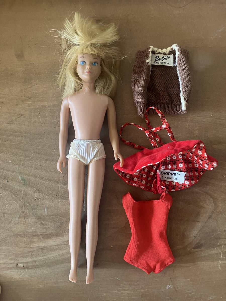 当店だけの限定モデル MATTEL 1963年 skipper スキッパー&服(バービー) マテル社 その他