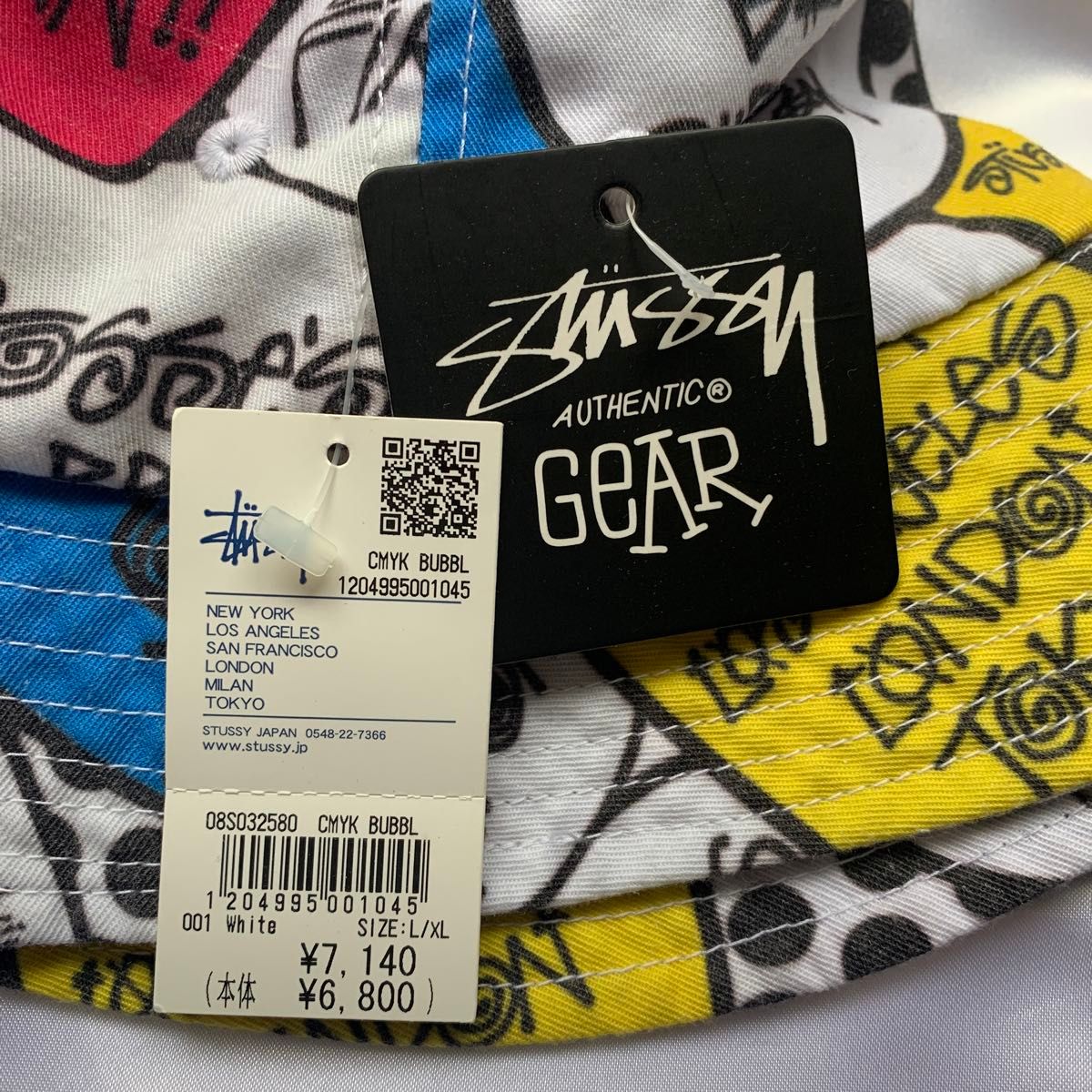ステューシー バケットハット 未使用 stussy ステューシーバケハ ステューシー バケットハット 未使用 stussy ステューシーバケハ