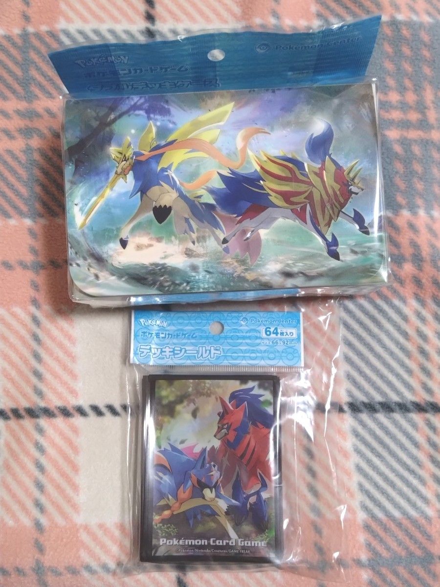 未開封】ザシアン ザマゼンタ デッキシールド ダブルデッキ 未開封】ザシアン ザマゼンタ デッキシールド ダブルデッキ