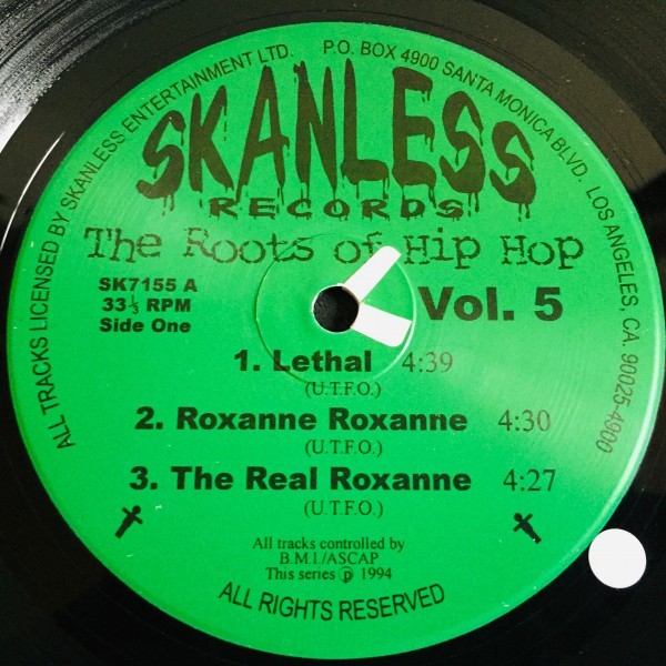 激レア★美盤★HIPHOPSKANLESS「The Roots Of Hip Hop」★LP ★ レコード★保存状態良好 201909_画像1