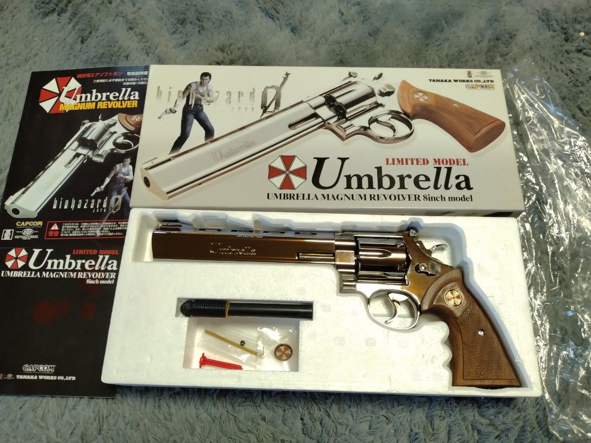 タナカ バイオハザード0 umbrella マグナム リボルバー 8インチ タナカ バイオハザード0 umbrella マグナム リボルバー 8インチ