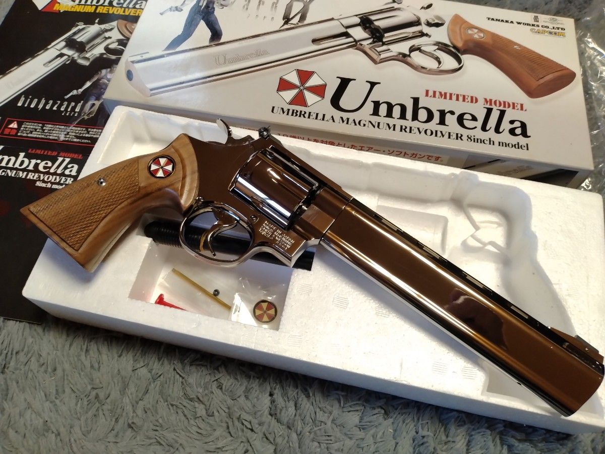 タナカ バイオハザード0 umbrella マグナム リボルバー 8インチ タナカ バイオハザード0 umbrella マグナム リボルバー 8インチ