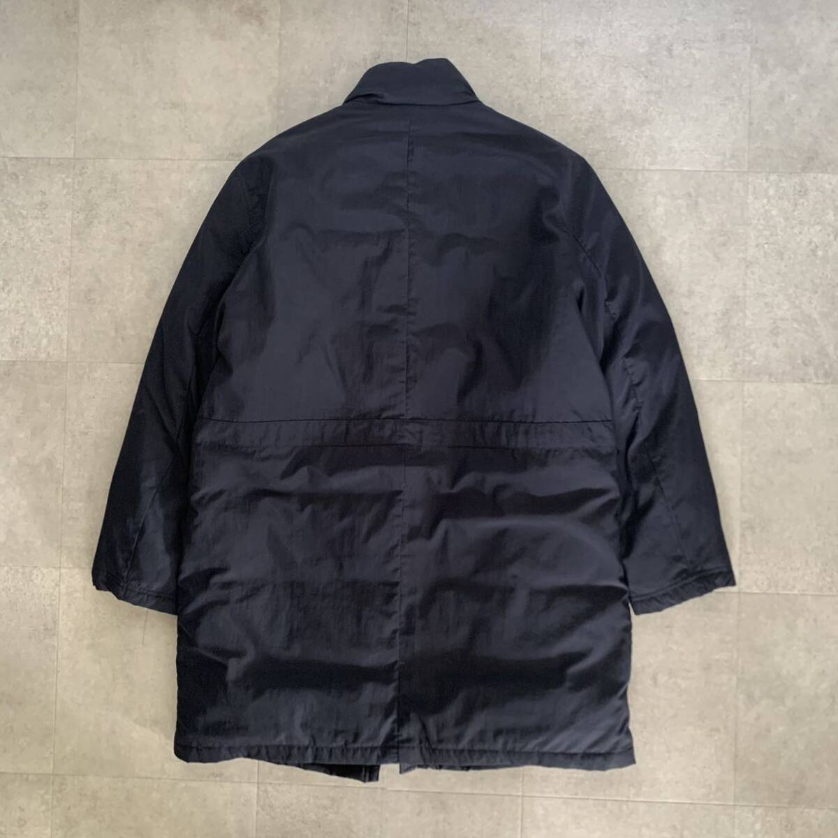 *[ rare size 3L] height island shop TAKASHIMAYA Style Plus fine quality light weight water-repellent nylon down coat / outer / navy / men's / gentleman / largish /