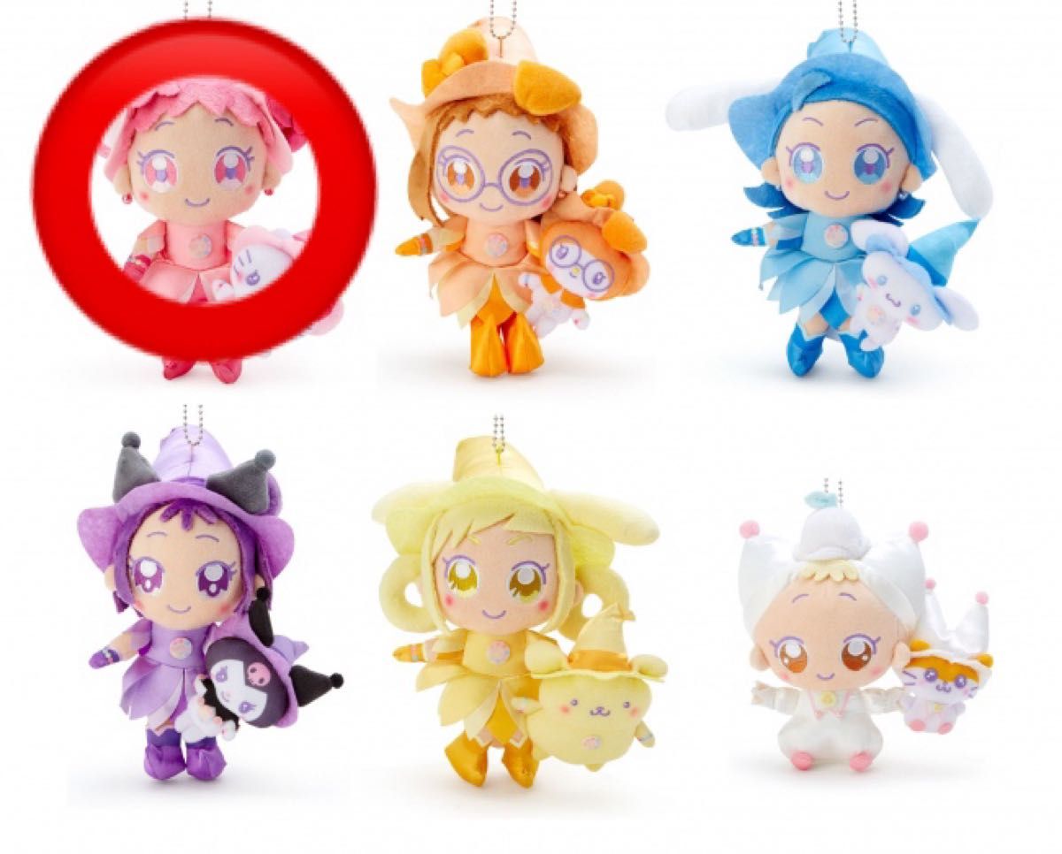 日本全国送料無料商品人気ランキング おジャ魔女どれみ どれみ サンリオ コラボ ハローキテイ ぬいぐるみ