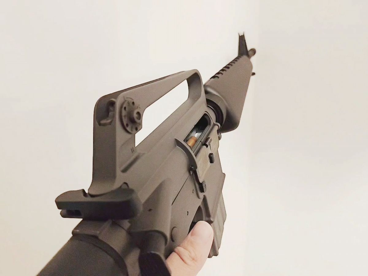 TOP M16 EBB ライブカート式電動ガン (検モデルガン タニオコバ TOP M16 EBB ライブカート式電動ガン (検モデルガン タニオコバ