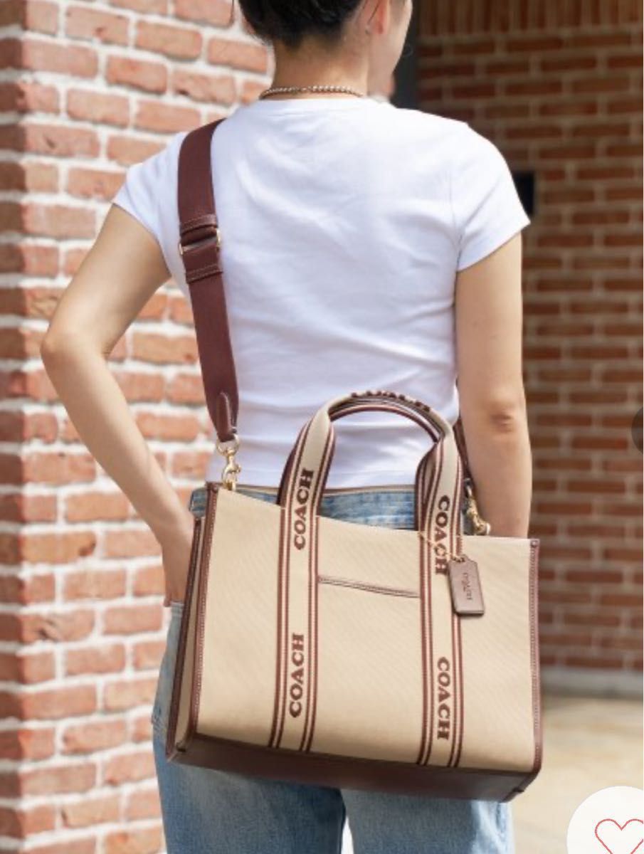 新品未使用 正規店 コーチ coach スミス トート・シグネチャー 新品未使用 正規店 コーチ coach スミス トート・シグネチャー