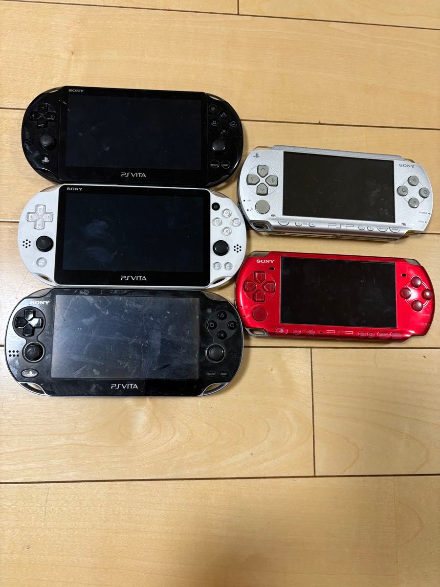 SONY PSP PSVITA ゲー厶機 PlayStation Vita 5点 SONY PSP PSVITA ゲー厶機 PlayStation Vita 5点