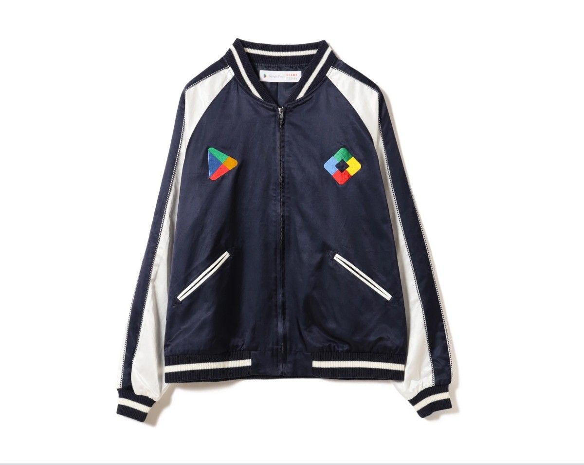 BEAMS × GooglePlay コラボスカジャン|Yahoo!フリマ(旧PayPay BEAMS × GooglePlay コラボスカジャン|Yahoo!フリマ(旧PayPay
