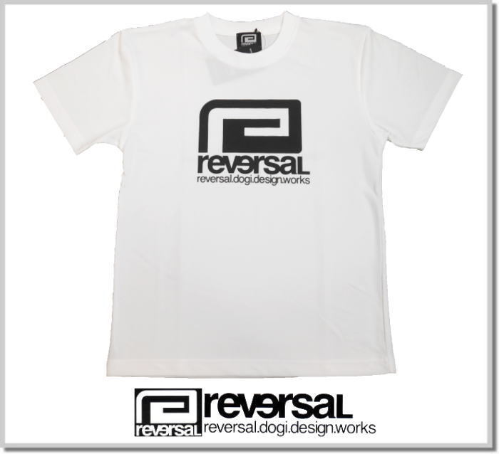 リバーサル reversal BIG MARK DRY MESH TEE rvbs028-WHITE-L Tシャツ 半袖 カットソー ドライメッシュ_画像1