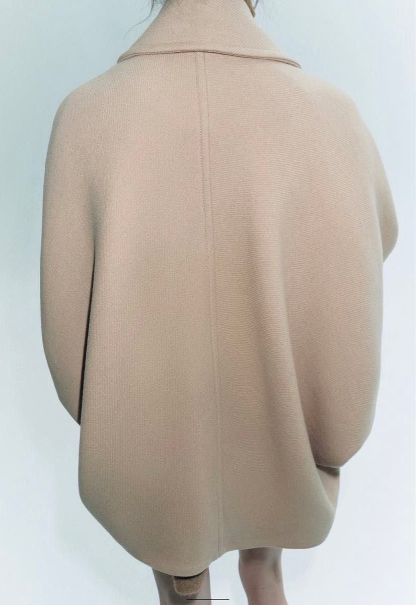xxxs-xxs】ウール オーバーサイズショートコート【ZARA】|Yahoo xxxs-xxs】ウール オーバーサイズショートコート【ZARA】|Yahoo