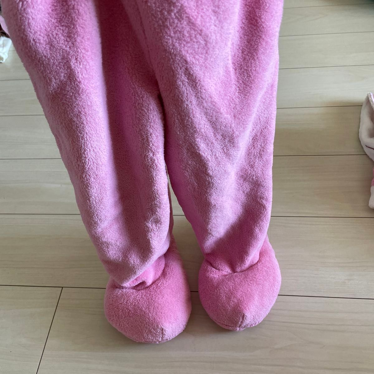 キティちゃん着ぐるみ パジャマ 上下セット ピンク ルームウェア キティちゃん着ぐるみ パジャマ 上下セット ピンク ルームウェア