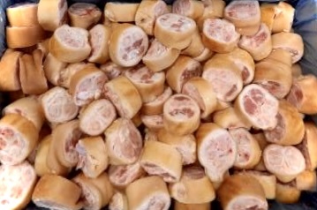 國(guó)産 豚足の輪切り10kgです!