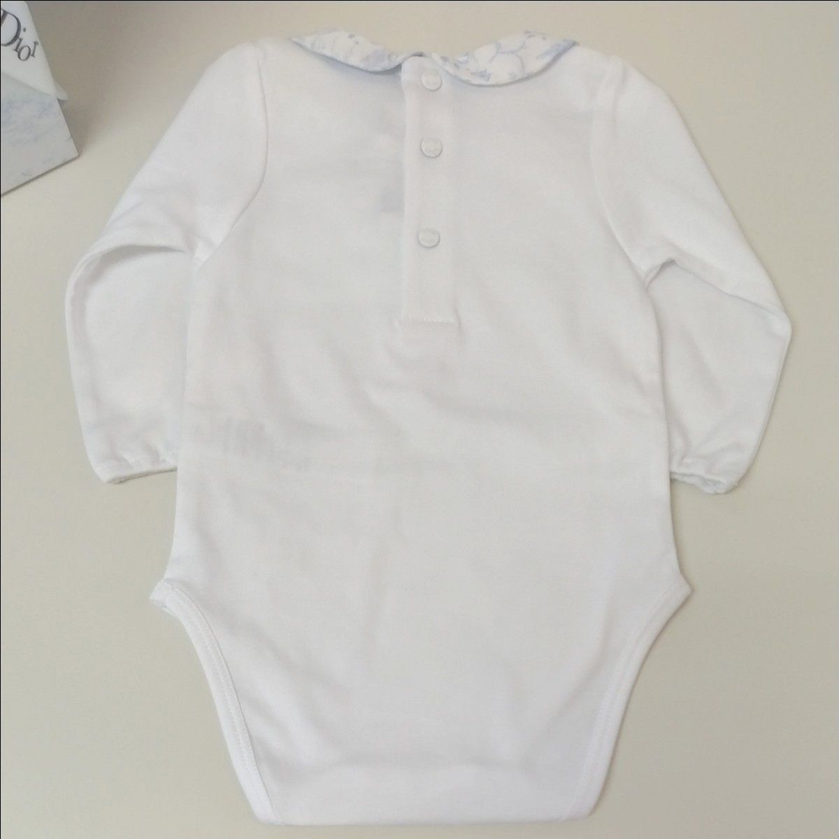 baby Dior ロンパース スタイ 帽子 セット 3M ベビー服 ベビー baby Dior ロンパース スタイ 帽子 セット 3M ベビー服 ベビー
