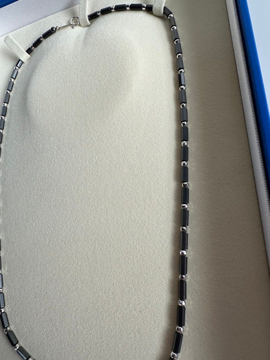 Dis Moi Materano ディモア マテラノ ネックレス K18WG 50cm Dis Moi Materano ディモア マテラノ ネックレス K18WG 50cm