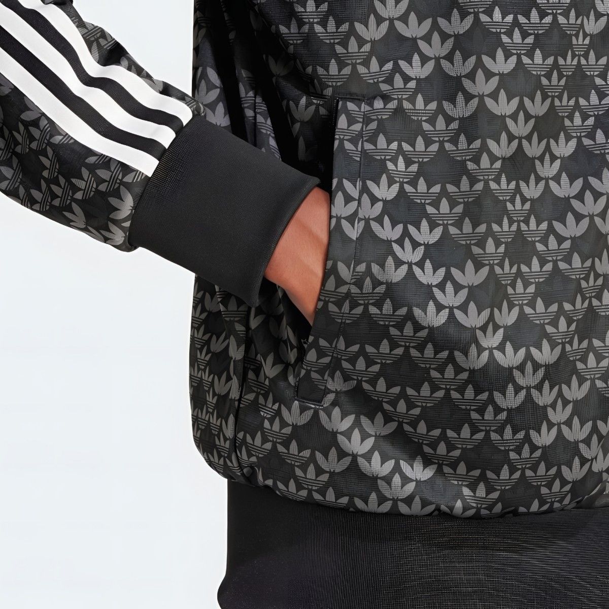 新品 adidas 黒3XL モノグラム ファイヤーバードトラック 新品 adidas 黒3XL モノグラム ファイヤーバードトラック
