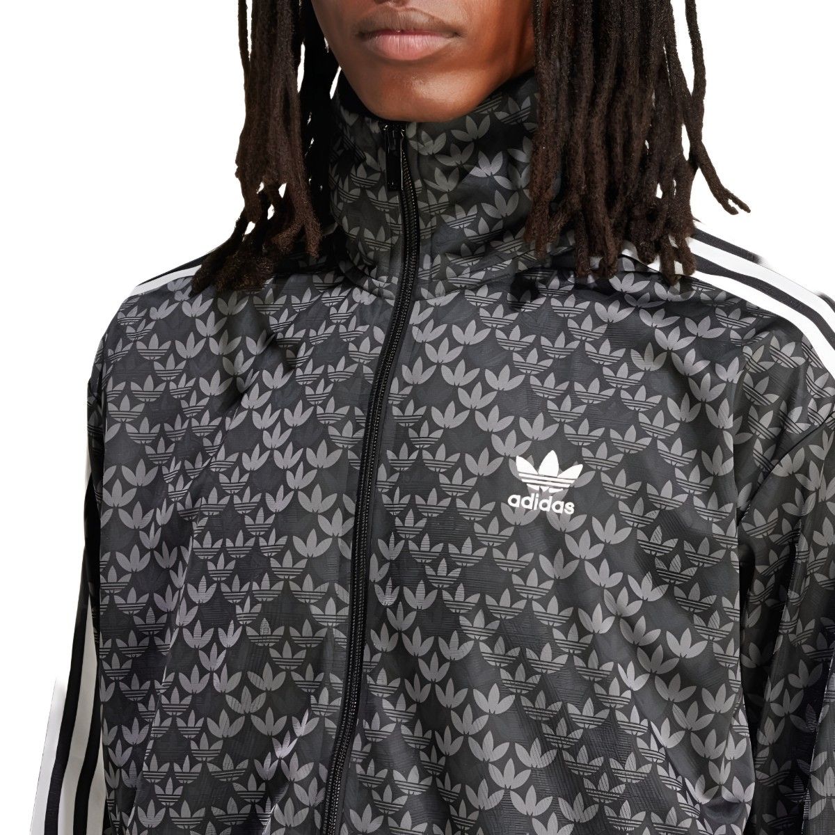 新品 adidas 黒3XL モノグラム ファイヤーバードトラック 新品 adidas 黒3XL モノグラム ファイヤーバードトラック