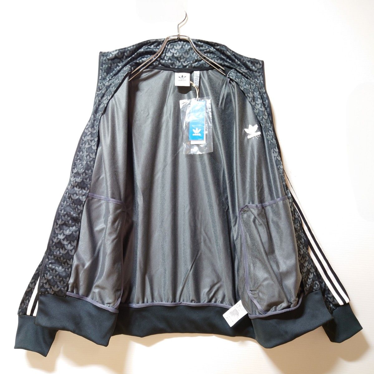 新品 adidas 黒3XL モノグラム ファイヤーバードトラック 新品 adidas 黒3XL モノグラム ファイヤーバードトラック
