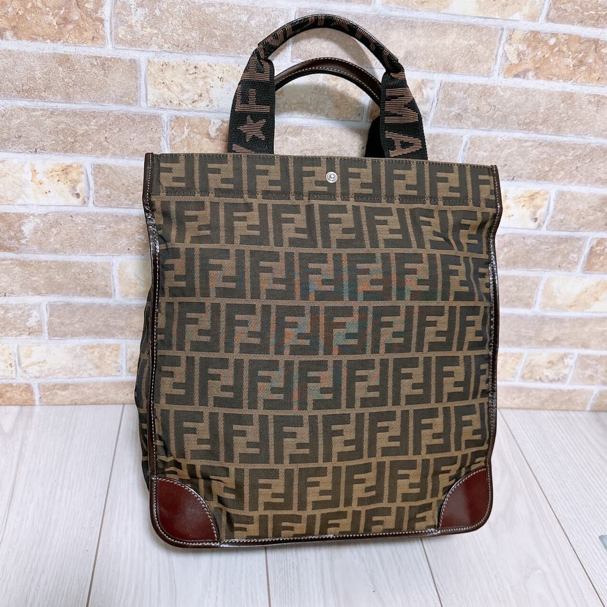FENDI フェンディ トートバッグ 茶系 - 4503125F0034 超美品》FENDI(フェンディ)トートバッグ|Yahoo!フリマ(旧