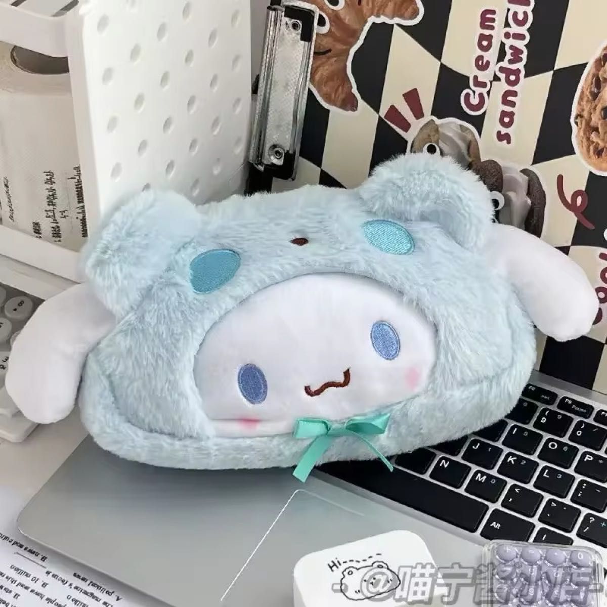 シナモロール シナモン 筆箱 ふでばこ ペンケース 化粧ポーチ シナモロール シナモン 筆箱 ふでばこ ペンケース 化粧ポーチ