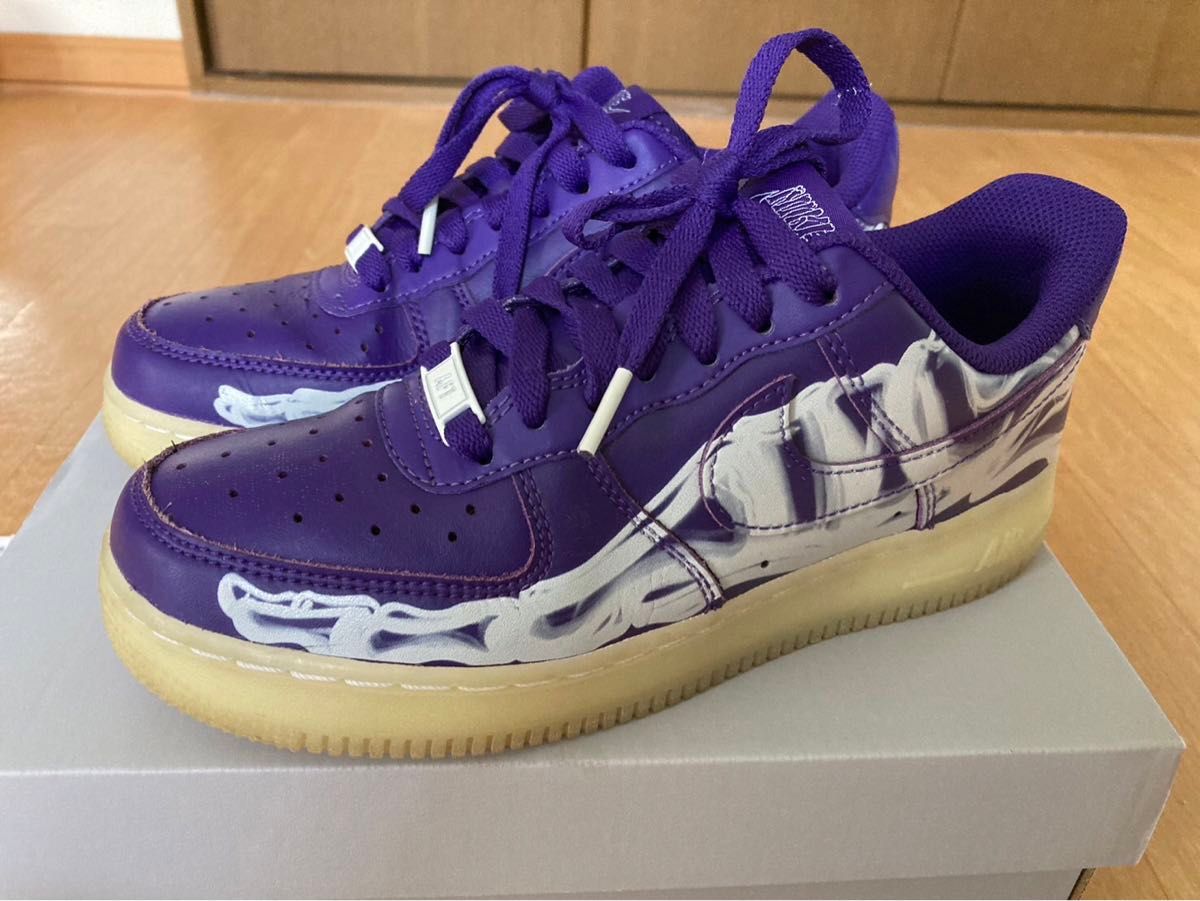 Nike Air Force 1 "Purple Skeleton NIKE スニーカー ナイキ