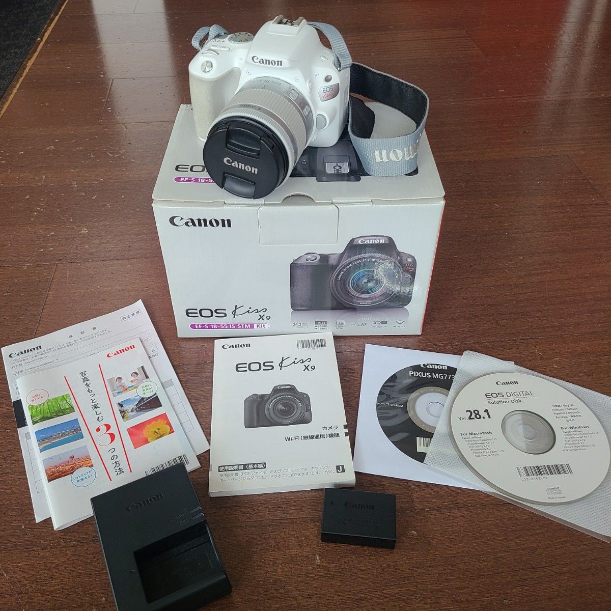 Canon EOS Kiss X9 ホワイト白 希少 デジタル 一眼レフカメラ Canon EOS Kiss X9 ホワイト白 希少 デジタル 一眼レフカメラ