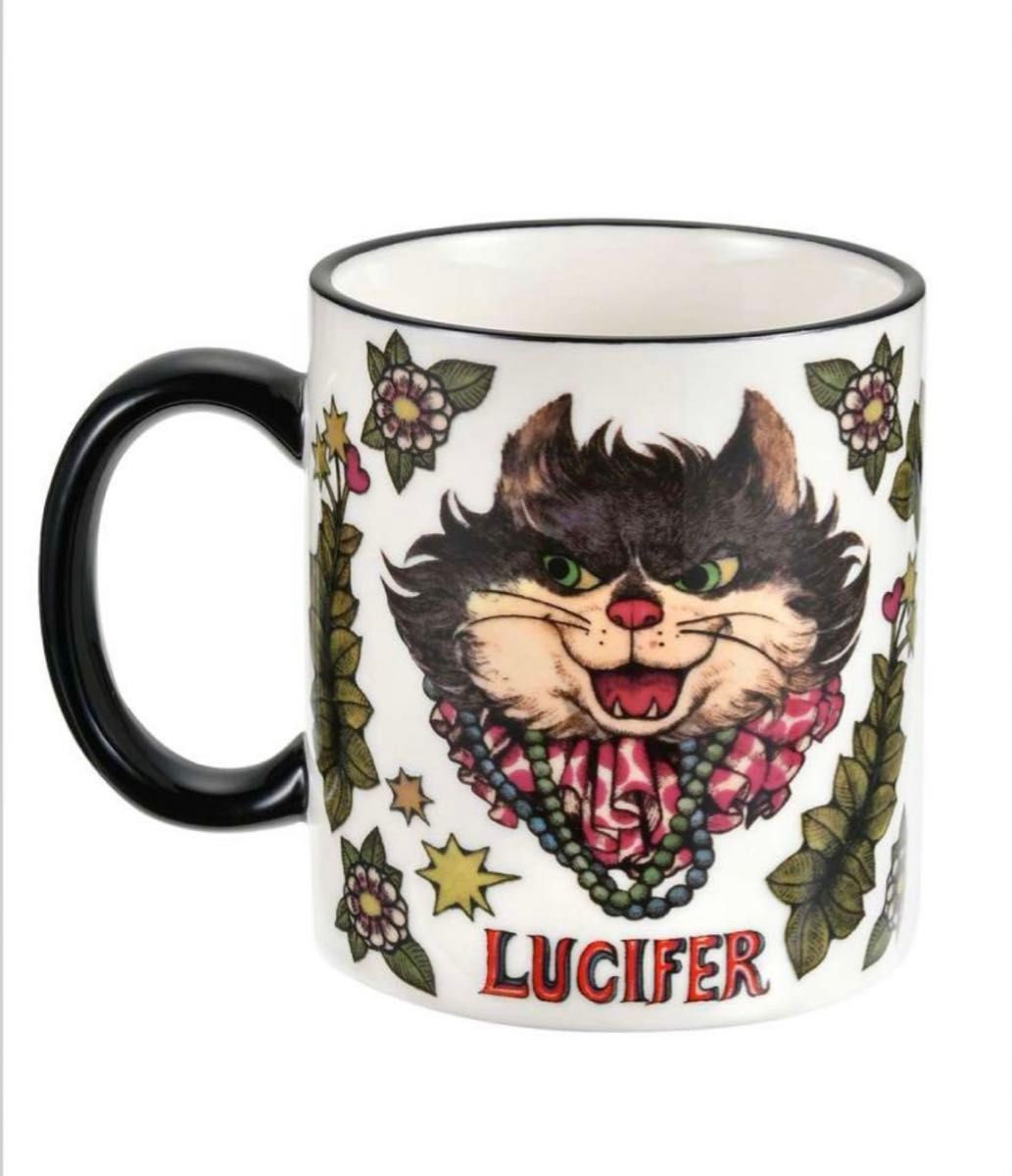 新品】ディズニー ヒグチユウコ ルシファー マグカップ 新品】ディズニー ヒグチユウコ ルシファー マグカップ